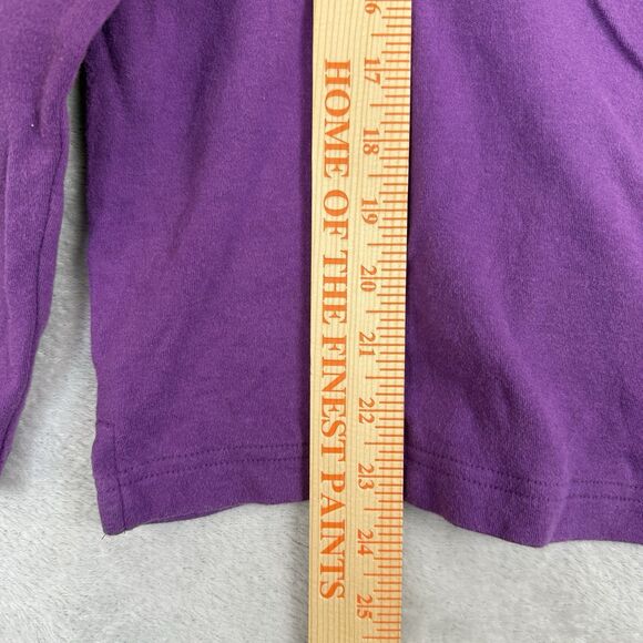 Vtg Quacker Factory Halloween Top Medium Purple Beaded Embroidered Ghouls Witch - Picture 7 of 10